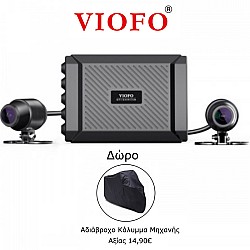Viofo MT1 Διπλή Κάμερα Μοτοσυκλέτας 1080P (HD/mSD/Bluetooth/Wi-Fi/Sony Sensor)