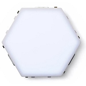 Led Μαγνητικό Επιτοίχιο Φωτιστικό Αφής – Quantum White LED Hexagonal 6500k σετ 5 τεμαχίων