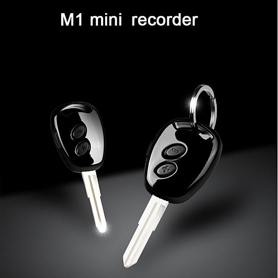 JNN M1 Κρυφό Καταγραφικό Ήχου Κλειδί Αυτοκινήτου 8GB με Ανίχνευση Ήχου/Σύνδεση με κινητό