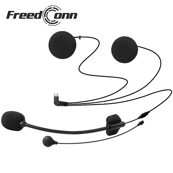 FreedConn TCOM-SC Ενδοεπικοινωνία Μονή για Κράνος Μηχανής με Bluetooth 800m Ενδοεπικοινωνία Μηχανής
