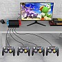 JYS NS206 Hub για Nintendo Switch για έως 4 Gamepad JYS NS206 Hub για Nintendo Switch για έως 4 Gamepad