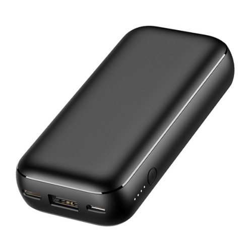 Veger S10 VP1135 Power Bank 10000mAh 20W με Θύρα USB-A και Θύρα USB-C Power Delivery / Quick Charge 3.0 Μαύρο