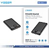Veger S11 VP1140 Power Bank 10000mAh 20W με Θύρα USB-A και Θύρα USB-C Quick Charge 3.0 / Power Delivery Μαύρο