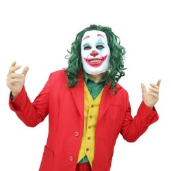 Μάσκα Joker Γελωτοποιός Άρθουρ  για Απόκριες/Halloween/Cosplay 136284
