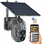 Voopeak TC27 4G Live Video με Εφαρμογή και Sun Πάνελ (Μπατ. 10400mAh/2K/Ρομποτική 355°-90°)