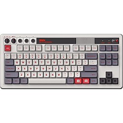 8BitDo Retro Mechanical Keyboard-N Edition Ασύρματο Gaming Μηχανικό Πληκτρολόγιο με Custom διακόπτες (Αγγλικό US)