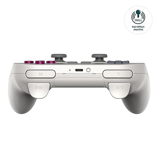 8Bitdo Pro 2 Gamepad Hall Effect Version - Bluetooth and Type C - Nintendo Switch/PC/MAC/Android/Raspberry G Classic