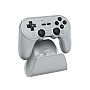 8BitDo Pro 3 Bluetooth Gamepad με Charging Dock (2.4G/BT/USB) για Switch(1&2)/Windows/Android/Apple/SteamOS – Gray