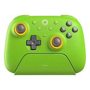 8BitDo Ultimate 2 Wireless με Charging Dock Ασύρματο Gamepad για Windows / Android (Xbox Layout) Green