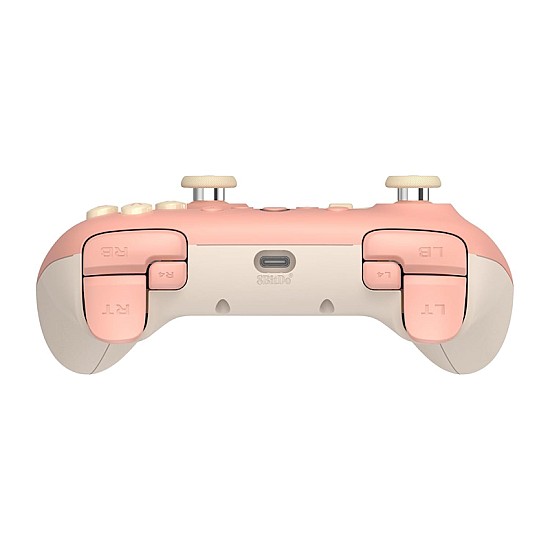 8BitDo Ultimate 2C Wired Controller για Windows/Android (Hall Effect Μοχλοί και Triggers/Δόνηση Rumble) - Peach