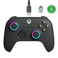 8BitDo Ultimate C Wired Controller για Xbox (Ενσύρματο για Xbox Series X|S και One και Windows 10 και μετά) Dark Gray