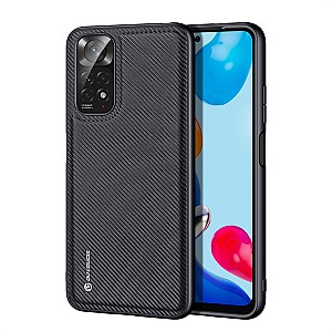 Dux Ducis Fino Back Cover PU, TPU & PVC για Xiaomi Redmi Note 11/11S (Μαύρη)