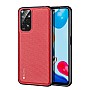 Dux Ducis Fino Back Cover PU, TPU & PVC για Xiaomi Redmi Note 11/11S (Κόκκινη)