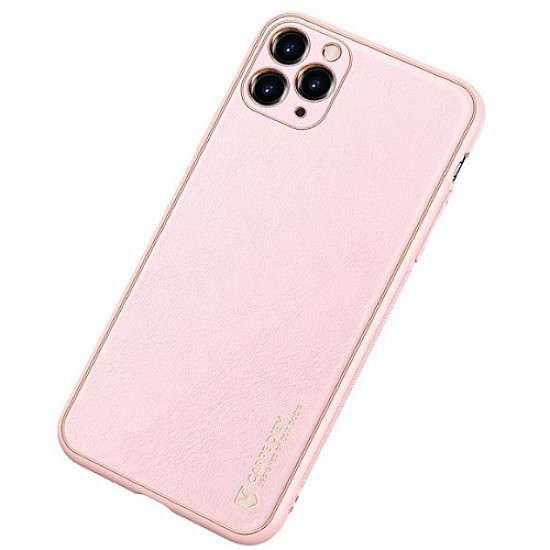 Dux Ducis Yolo Series Δερμάτινη θήκη για iPhone 11 Pro (Ροζ) Dux Ducis Yolo Series Δερμάτινη θήκη για iPhone 11 Pro (Ροζ)