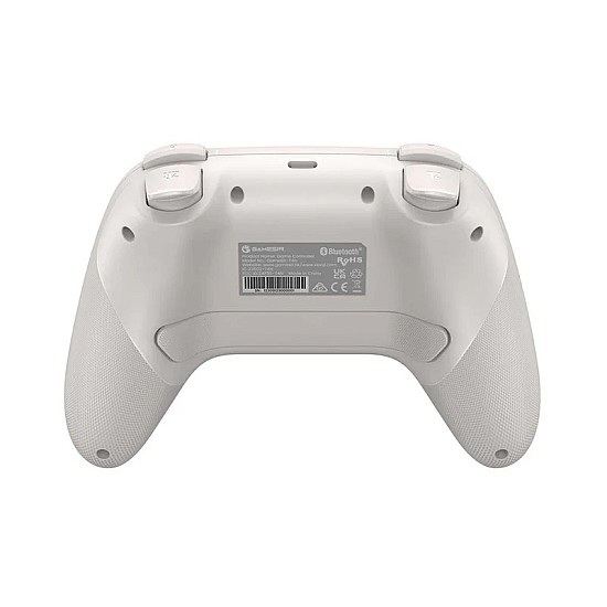 GameSir Nova HD Rumble NS RGB Multiplatform Gamepad (Bluetooth/USB-C/Ασύρματο) (PC/Switch/iOS/Android) White