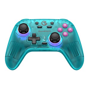 GameSir Nova HD Rumble NS RGB Multiplatform Gamepad (Bluetooth/USB-C/Ασύρματο) (PC/Switch/iOS/Android) Teal