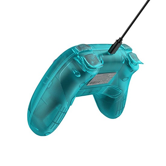 GameSir Nova HD Rumble NS RGB Multiplatform Gamepad (Bluetooth/USB-C/Ασύρματο) (PC/Switch/iOS/Android) Teal