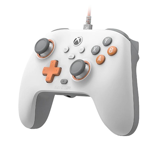 Gamesir T7 Ενσύρματο Gamepad με Hall Effect για PC / Xbox One / Xbox Series Creamsicle White