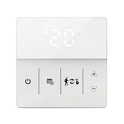 Έξυπνος Θερμοστάτης καλοριφέρ Smart WiFi & Internet control Hysen HY609-WiFi (Λευκός) (Moes edition)