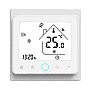 MOES WiFi Θερμοστάτης 3 Ταχυτήτων Fan Coil/Air Condition (Σωλήνα 2/4) BAC-002ALWW (Λευκό)