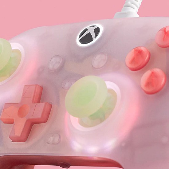 8BitDo Ultimate Mini Wired Controller για Xbox & PC - Translucent Pink mini χειριστήριο Xbox