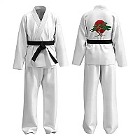 Unisex Στολή Cobra Kai Miyagi-Do Καράτε Alice Party 56441 (Στολή, Ζώνη, Μπαντάνα)