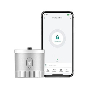 Moes Έξυπνη Κλειδαριά WiFi/Bluetooth με Bank-grade AES128 Bit και TLS Encryption (Πληκτρολόγιο και Κλειδαριά)(Ξεκλείδωμα με: Κλειδί/Εφαρμογή) BDL-BG-R2-EU-SR-MS