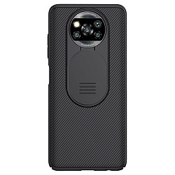 Nillkin® CamShield Back Cover Σιλικόνης (Xiaomi Poco X3 NFC/Poco X3 Pro) Μαύρο