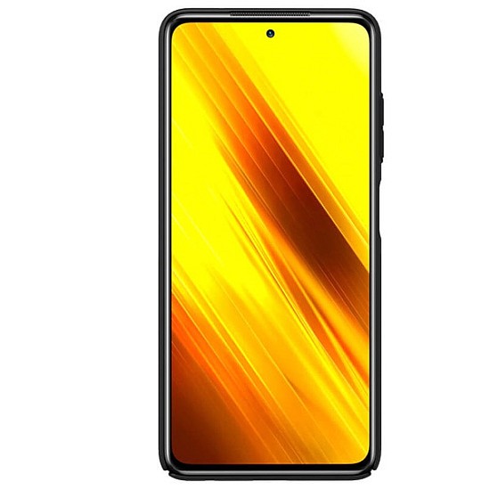 Nillkin® CamShield Back Cover Σιλικόνης (Xiaomi Poco X3 NFC/Poco X3 Pro) Μαύρο