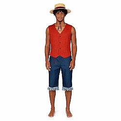 Ανδρική Στολή One Piece Straw Hat (Alice Party 073083)
