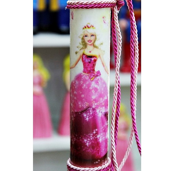 Πασχαλινή Λαμπάδα Barbie 24Ε004 25x3.5cm 003369 Gerakis