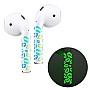 RockMax Αυτοκόλλητα Glow Art Skin για AirPods 1/2 111AP2YG