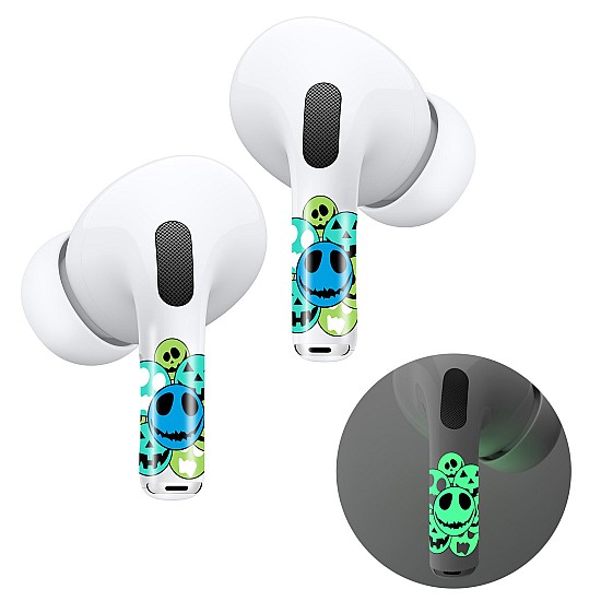 RockMax Αυτοκόλλητα Glow Art Skin για AirPods Pro 2/Pro 208APPYG