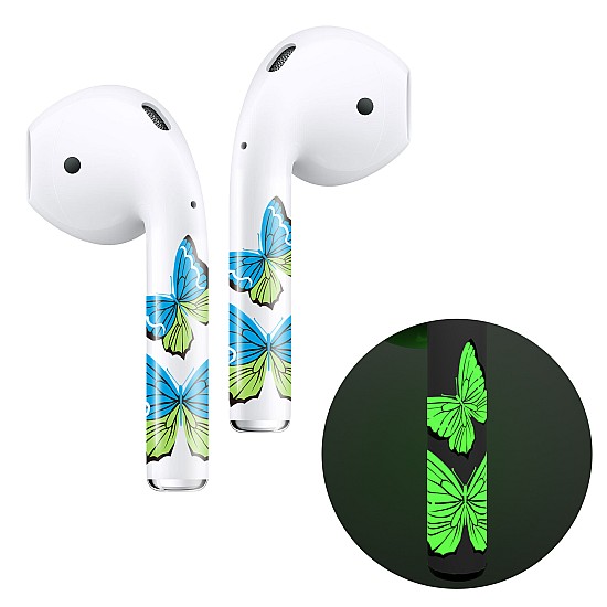 RockMax Αυτοκόλλητα Glow Art Skin για AirPods 1/2 230AP2YG