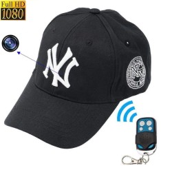 S-Talk Yankees Καπέλο Κρυφή Κάμερα FHD με Τηλεκοντρόλ