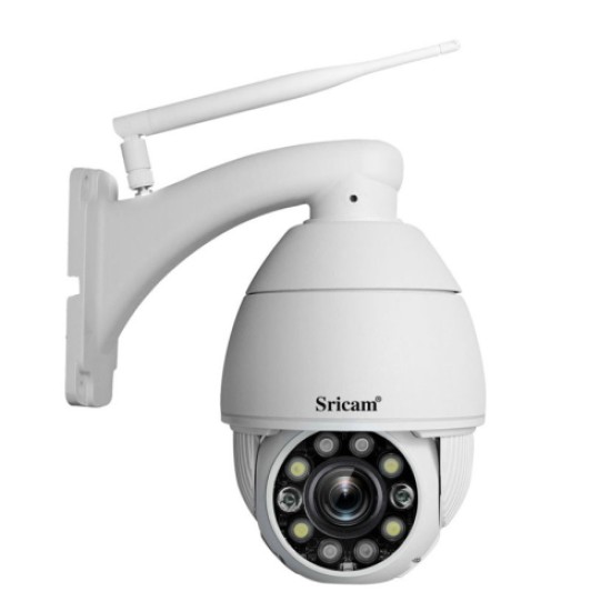 Sricam Srihome SP008C FHD (5MP) 10X Optical Zoom/IP66 Αδιάβροχη/Νυχτερινή Λήψη/355°-180°