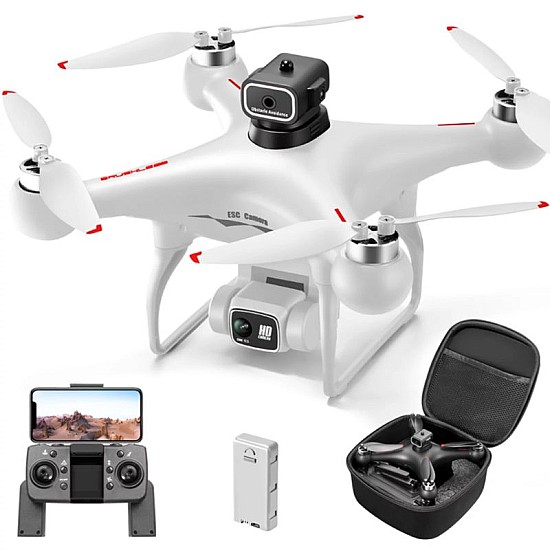 ToySky S116 MAX Mini Drone Quadcopter με Kάμερα 4K και Αισθητήρα Αποφυγής Εμποδίων Λευκό