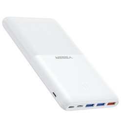 Veger S22 - Φορητή Μπαταρία Φόρτισης με 3 x USB-Α / 1 x Type-C - 20000mAh - White