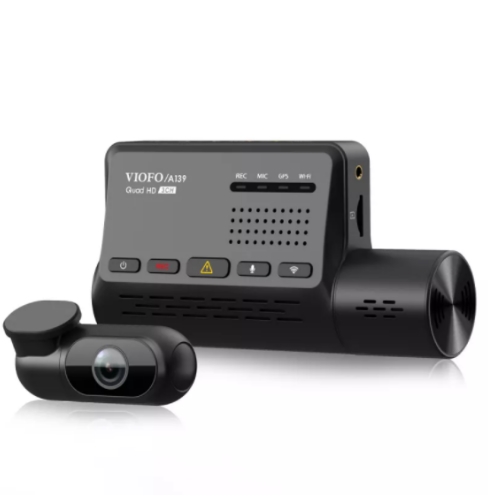 Viofo A139 2CH Dual Channel Κάμερα Αυτοκινήτου 2K 1440P με GPS και 5GHZ WI-FI 