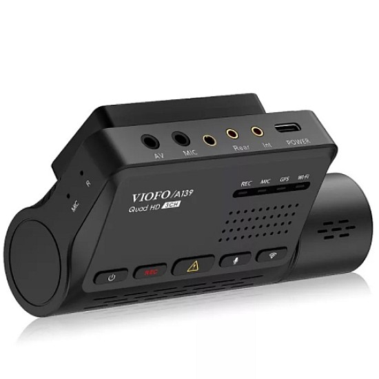 Viofo A139 3CH 3 Channel Κάμερα Αυτοκινήτου 2K 1440P με GPS και 5GHZ WI-FI 