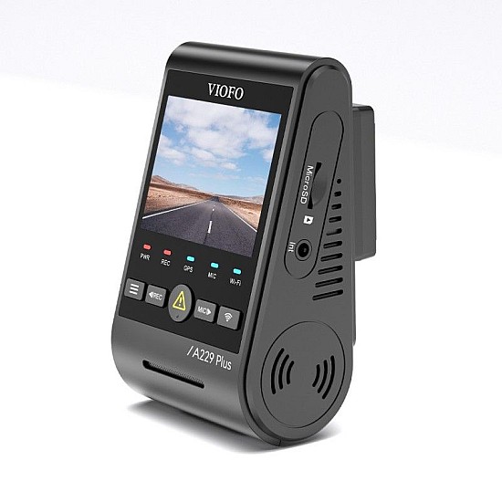 Viofo A229 Plus Κάμερα Dash Αυτοκινήτου DVR με Φωνητικές Εντολές (2K HDR/Sony Starvis 2/Φωνητική Εντολή/GPS/WiFi/LCD 2.4")