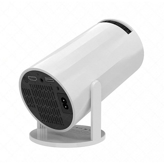Volto Fire 502 Pro Mini Projector HD (720P) με WiFi, Bluetooth 5.0 και Ενσωματωμένα Ηχεία (Λευκός)