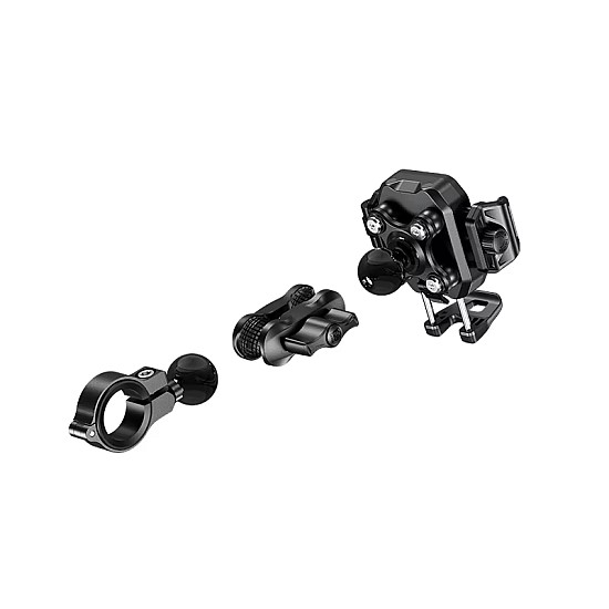 Kewig M33A Αδιάβροχη Βάση Κινητού 3.5" έως 7" για Μηχανή/Ποδήλατο με Ασύρματη Φόρτιση (Qi) & Quick Release