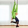 Kepeak Aerial Swing Anti-Gravity Silk Αιώρα με λαβές Yoga και Pilates (Light Green)