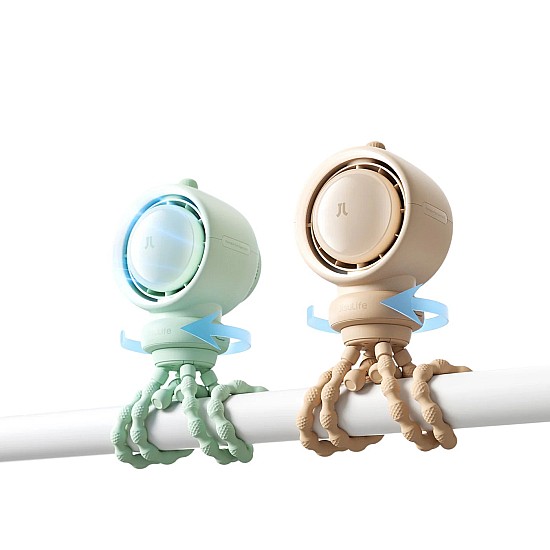Ανεμιστήρας Καροτσιού JisuLife Life 2s (Led/Καθαρίζει τον αέρα/Μπαταρία έως 12 ώρες) (Mint Green) Ανεμιστήρας Καροτσιού JisuLife Life 2s (Led/Καθαρίζει τον αέρα/Μπαταρία έως 12 ώρες) (Mint Green)
