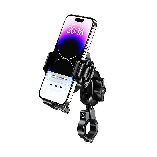 Kewig M33C Περιστρεφόμενη 360° Αντικραδασμική Βάση Κινητού για Μηχανή/Ποδήλατο με Quick Release Αντικραδασμική βάση κινητού για μηχανή