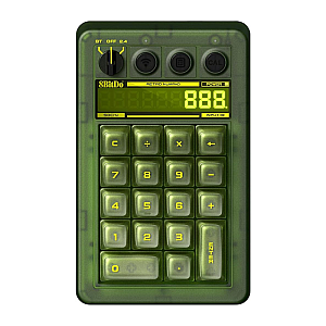 8BitDo Retro 18 Mechanical Numpad 2.4G/USB/Bluetooth (Hot-Swappable/Kailh Jellyfish X/Calculator Mode) Xbox Edition