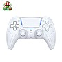 LevelUp Phantom X Ασύρματο Bluetooth Controller για PS5 / PC / Android / iOS με Hall Effect Μοχλούς, Δόνηση & LED Light Bar – Frost White