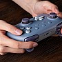 8BitDo Ultimate 2C Wireless Controller για Windows/Android (2.4Ghz/Bluetooth/Hall Effect Μοχλοί/Δόνηση Rumble) Blueberry