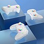 JYS NS2286 Ασύρματο Pro Controller (Bluetooth με αντάπτορα) για Switch/Switch 2/Steam/iOS/Android/PC Λευκό